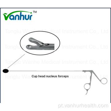 Lombar Spinal Transforaminal Pulposus Forceps Cup cabeça